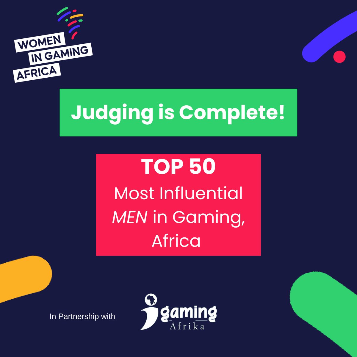 GamingWome58245's tweet photo. EXCITING NEWS! β¨
The judging for our Top 50 Most Influential Men in Gaming Africa has officially taken place! π
Please note, this list is a celebration of these 50 Men in Gaming and isnβt ranked π«
@IgamingAfrika
#MeninGaming #Top50 #Africa #November https://t.co/rv0mGRLQ8T