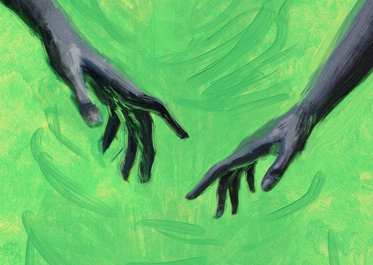 My new painting.
Adam &amp; Eve