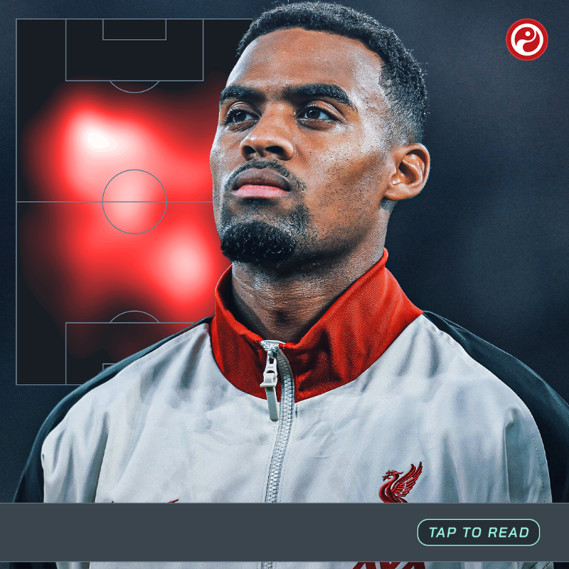 Squawka's tweet photo. Ryan Gravenberch is the best central midfielder in the Premier League right now. 🥇