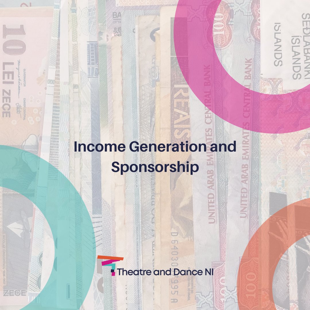 On Nov 20, join our Professional Development Day! The 2nd session, Income Generation &amp; Sponsorship, runs 11:45am-1:45pm with Brona Whittaker from Arts &amp; Business NI. Gain insights into fundraising strategies and crafting a case for support. Book here: tinyurl.com/TDNItraining