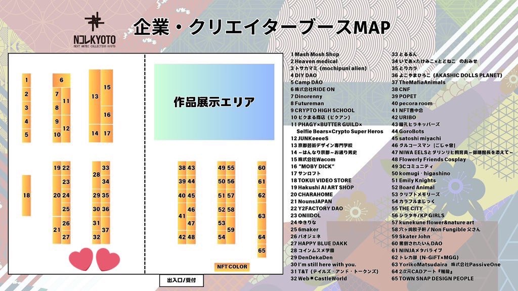 yunnkerujidouka's tweet image. 大ニュースです‼️
☀Nコレ京都☀

才能や魅力を
つなぐ繋げる生み出
プロジェクト
🏰Web☀️CastleWorld🏰
（ウェブキャ）は

各プロジェクト様と
繋がりを持ち、明日2024年11月2日に
京都みやこメッセで開催される
『NEXT ARTEC COLLECTION KYOTO』
（Nコレ京都）@Nftcolor22に…