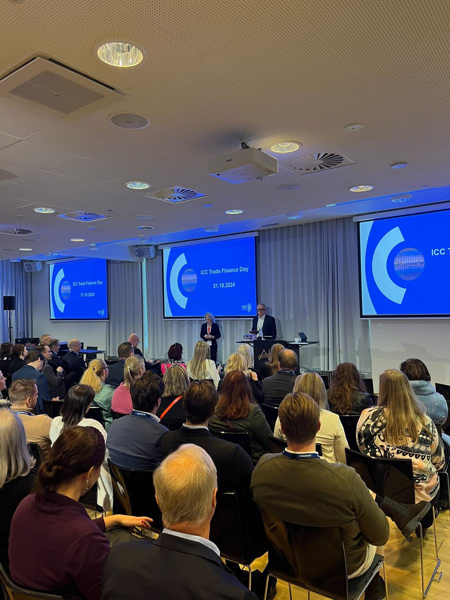 🌍Kiitos kaikille, jotka osallistuivat eilen ICC Finland Trade Finance day 2024 -tapahtumaan. On hienoa nähdä, miten yritykset voivat sopeutua globaaliin muutosmyllerrykseen ja hyödyntää uusia teknologioita kansainvälisen kilpailukyvyn ylläpitämiseksi. 

Nähdään taas ensi vuonna!
