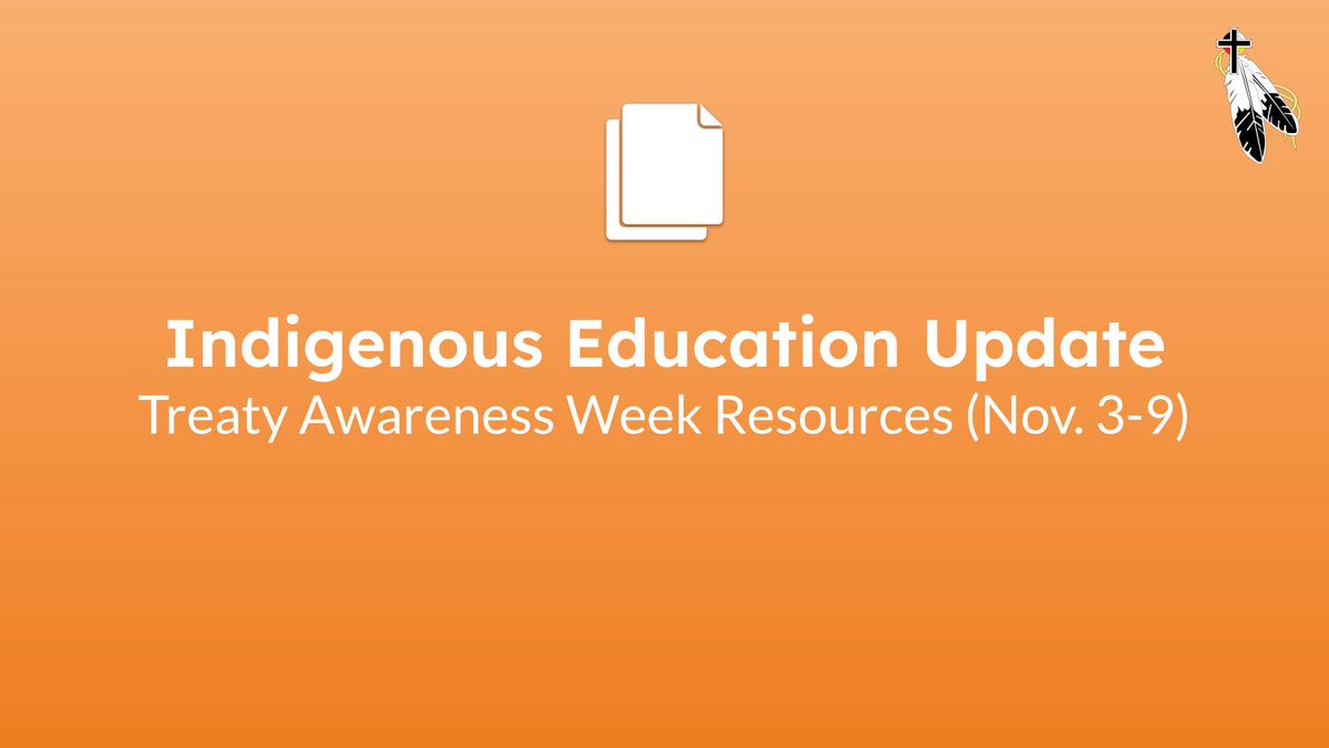 Curriculum & Assessment (YCDSB) (@cad_ycdsb) on Twitter photo Treaty Awareness Week is from November 3 to 9! Resources are available to honour the importance of treaties and to help learn more about treaty rights and relationships. Refer to System Memo C:186 for more information. <a href="/IndigenousYCDSB/">Indigenous Education Department at the YCDSB</a> Treaty Awareness Week is from November 3 to 9! Resources are available to honour the importance of treaties and to help learn more about treaty rights and relationships. Refer to System Memo C:186 for more information. <a href="/IndigenousYCDSB/">Indigenous Education Department at the YCDSB</a>