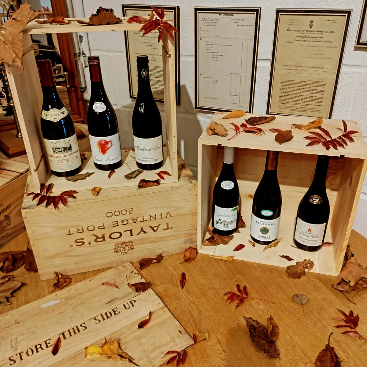 frazierjoneswm's tweet photo. 🍂🍷Experience all that Cru Beaujolais can offer with this month's Frazier's Grand Vineyard Collection  `Cru Beaujolais`.

🔗 For details check the link in our bio.

#Frazierswine #beaujolais #crubeaujolais #Solihull #shirley #knowle #dorridge #Birmingham https://t.co/ecWy6I3sjD