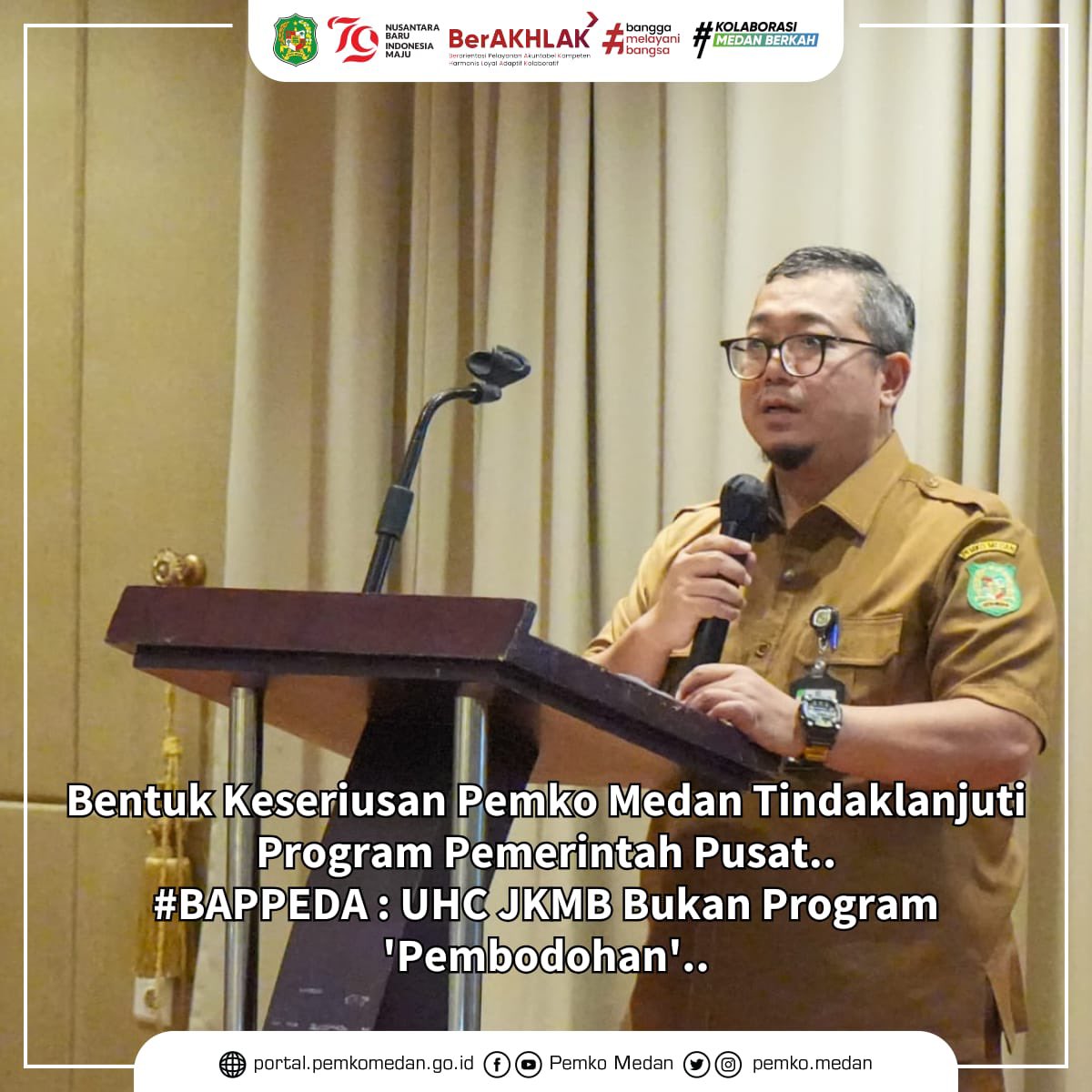 pemko_medan's tweet image. Bentuk Keseriusan Pemko Medan Tindaklanjuti Program Pemerintah Pusat..
#BAPPEDA : UHC JKMB Bukan Program 'Pembodohan'..

#AuliaRachman
#KolaborasiMedanBerkah
#MedanBerkah
#SalamKolaborasi
#PemkoMedan