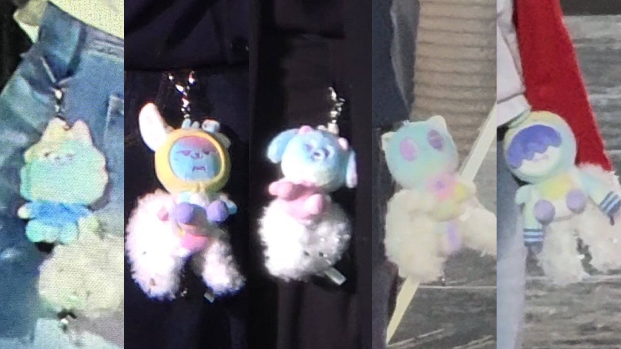 SANCTUARY RAINBOW PLUSH KEYRING ぬいぐるみ TXT TOMORROW X TOGETHER PPULBATU X SANCTUARY RAINBOW PLUSH