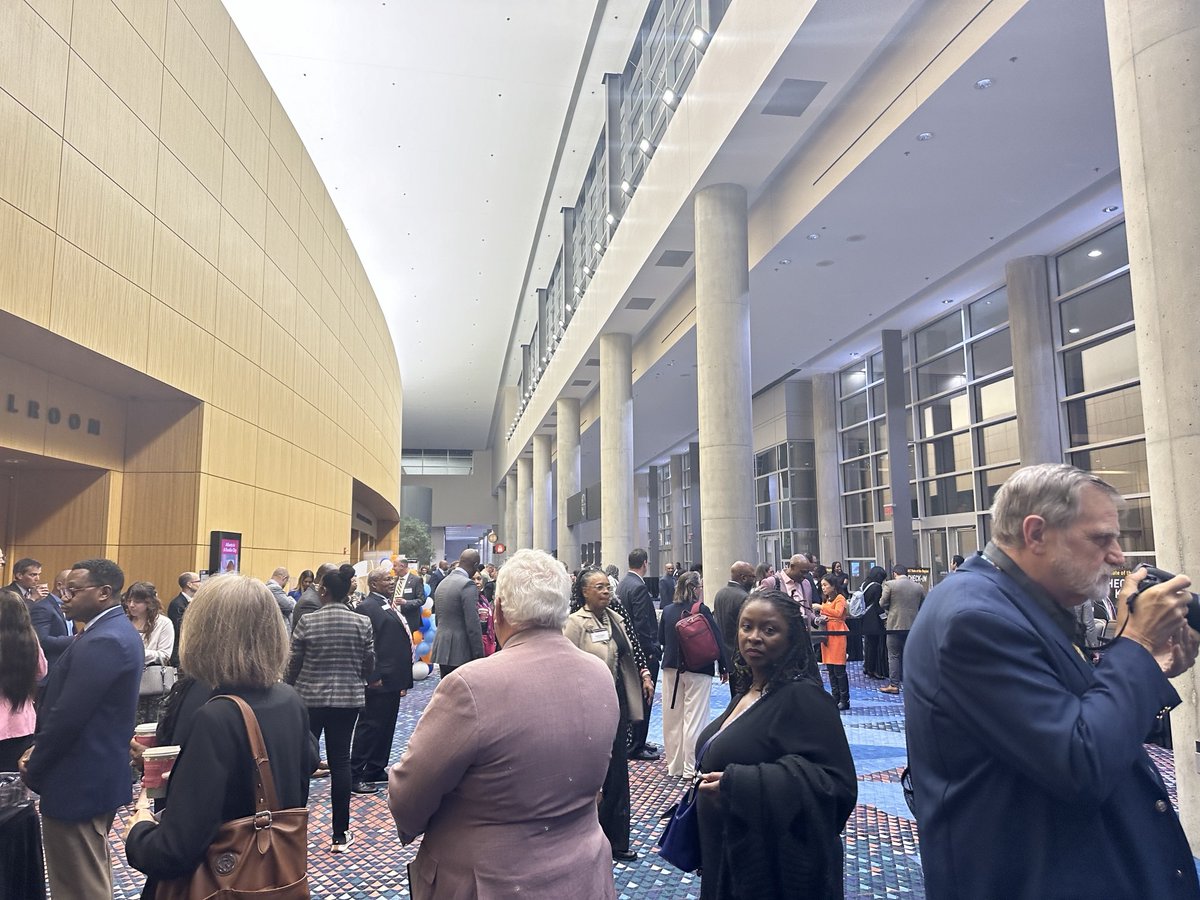 AtlantaRegional's tweet photo. We're here networking at the 2024 State of the Region! The coffee is hot! Get ready to hear what's happening around the region.
#SOR2024 #OneGreatRegion https://t.co/LJGNCyfAA8