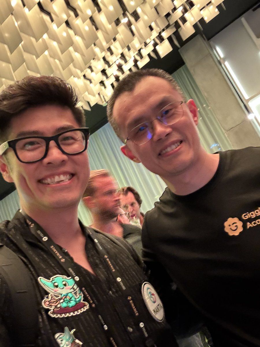 superanonymousk's tweet photo. Welcome back, @cz_binance 🙏🫡 https://t.co/rZWI9ZiIhx