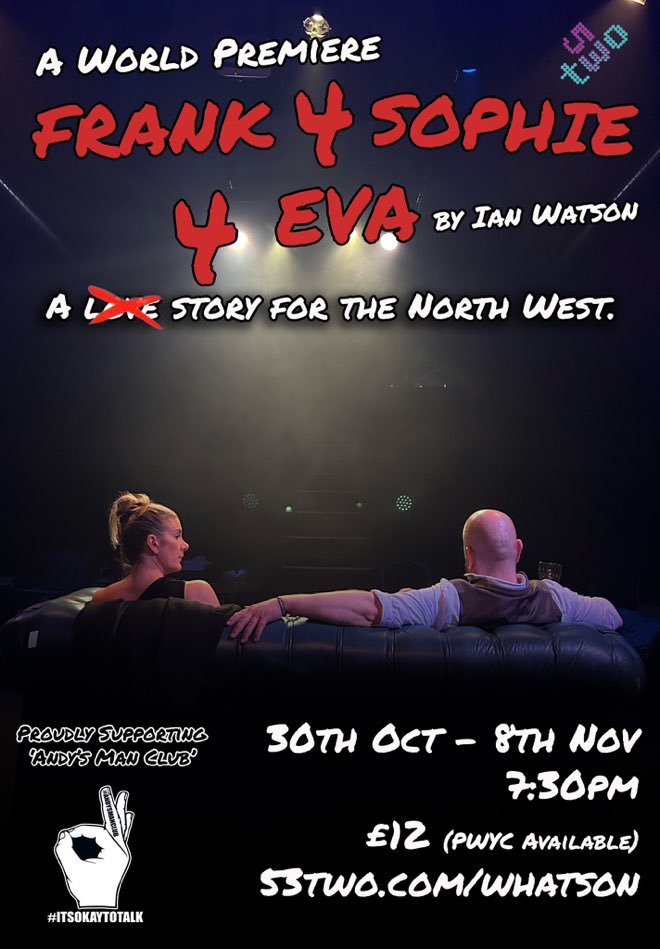 I absolutely loved this show. A really strong and funny piece, beautifully executed. Highly Recommended! 👏👏 <a href="/alexandrajmax/">Alexandra Maxwell</a> <a href="/Simon_Naylor/">Simon Naylor</a> <a href="/53two/">53two</a>