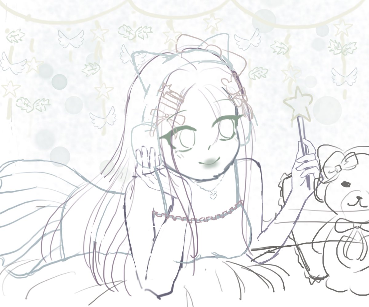 eev1yn's tweet photo. smtg i was working on previously for @xRoyaleCleo ‘s cancelled art contest womp womp https://t.co/Pj1vFQigUW