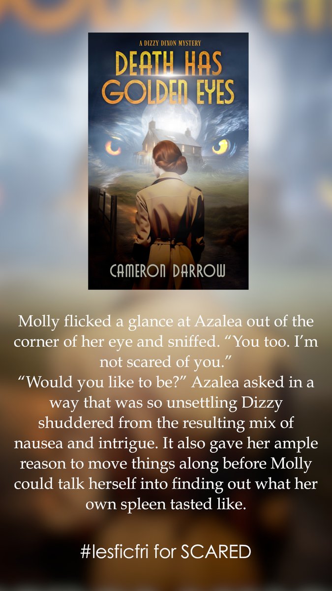 #lesficfri for SCARED

But perhaps not as much as she should be. Or more than she's letting on? After all, a little fright is only natural when talking to a vampire... 🧛‍♀️

amazon.com/dp/B0D55D57N1