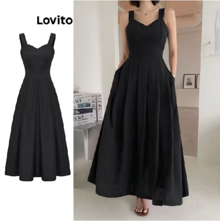 junasticc's tweet photo. Check out Lovito Women Casual Plain Pocket Ball Gown Dress L74ED305 for ₱504. Get it on Shopee now! https://t.co/MHx0BHjVjr https://t.co/fnHgJMtS2w