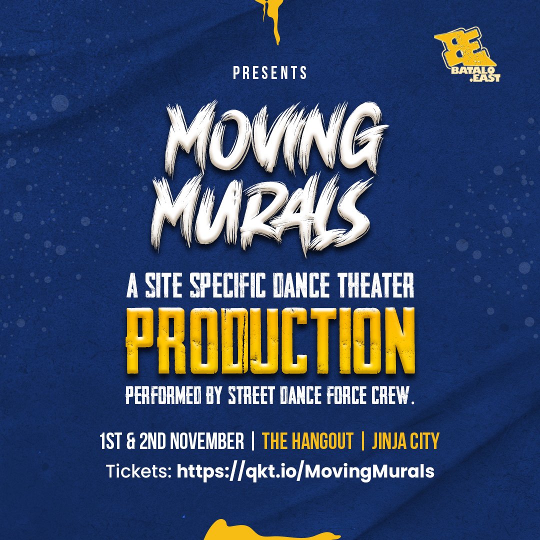 starworldwonder's tweet photo. 🙏 - Let's all link up via the hangouts Jinja for the Moving Murals show, grab your tickets at the gate at only 30k adults and 20k children... Let's link up @UoxJinja @EducatedBoda
@IsamichaelReal
#MovingMurals
https://t.co/fwBYJBhpKr