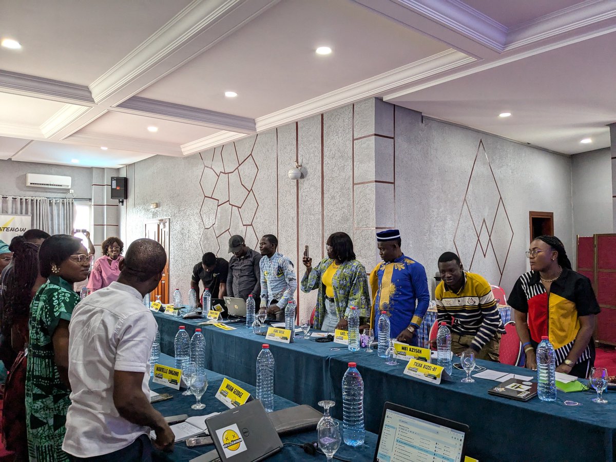 237check's tweet photo. The fellows had the opportunity to listen to one of the renowned journalists of the country @Annie Payep who drilled them on how to write #Factchecking articles during elections and how to counter fake news in their various professions.

#defyhatenow
#237check
#AFFcameroon https://t.co/PMEvrO81kW