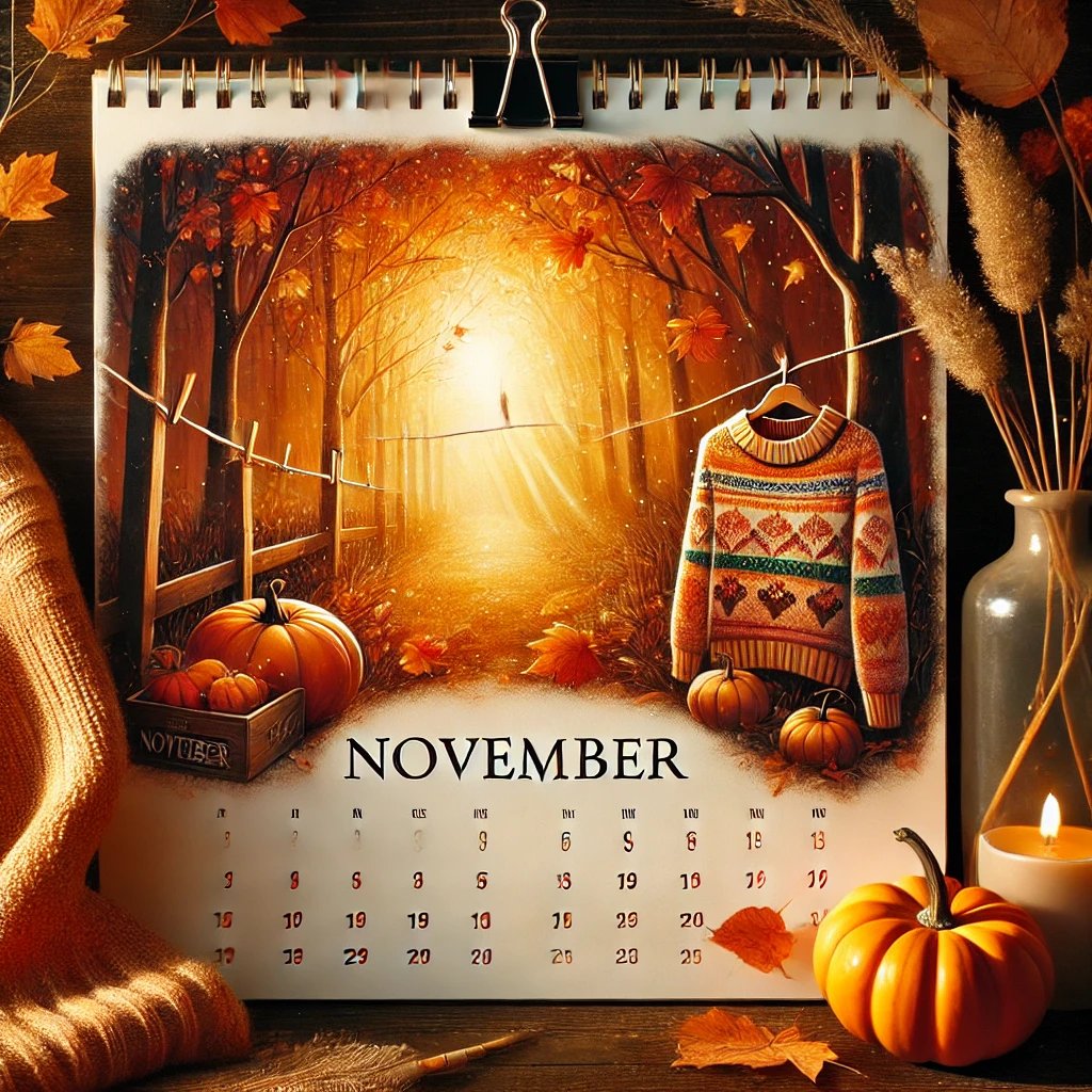 "New month, new goals, fresh energy. Let’s make November count!"
#November