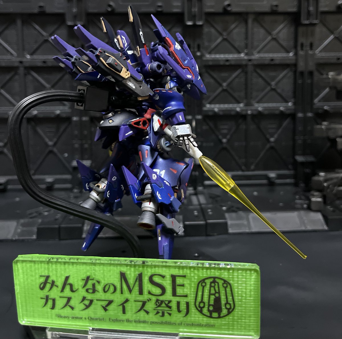 c8izVLKJJWa5Drv's tweet photo. #今月作ったモビルスーツアンサンブル晒そうぜ
#モビルスーツアンサンブル

祭りにギリギリ間に合ったこの子のみ‼︎笑 https://t.co/2jmo4DbvSV