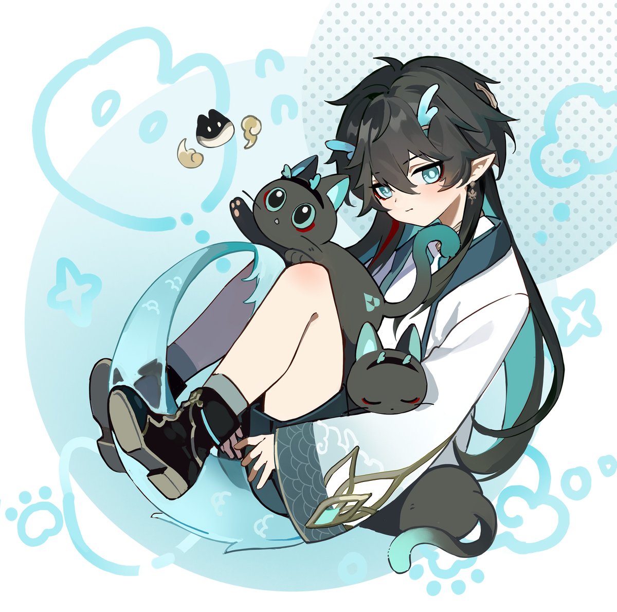 小不点猫猫！ 
#丹恒 
#崩坏星穹铁道 #崩壊スターレイル