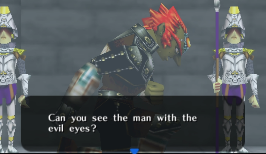 JaeAIK's tweet photo. So @SpeedyHawk731 and I were watching @Bismix4 play Ocarina of Time for the first time. We got to this part of the game and my god this model did NOT age well LMAO. https://t.co/lmhhPk4oCq