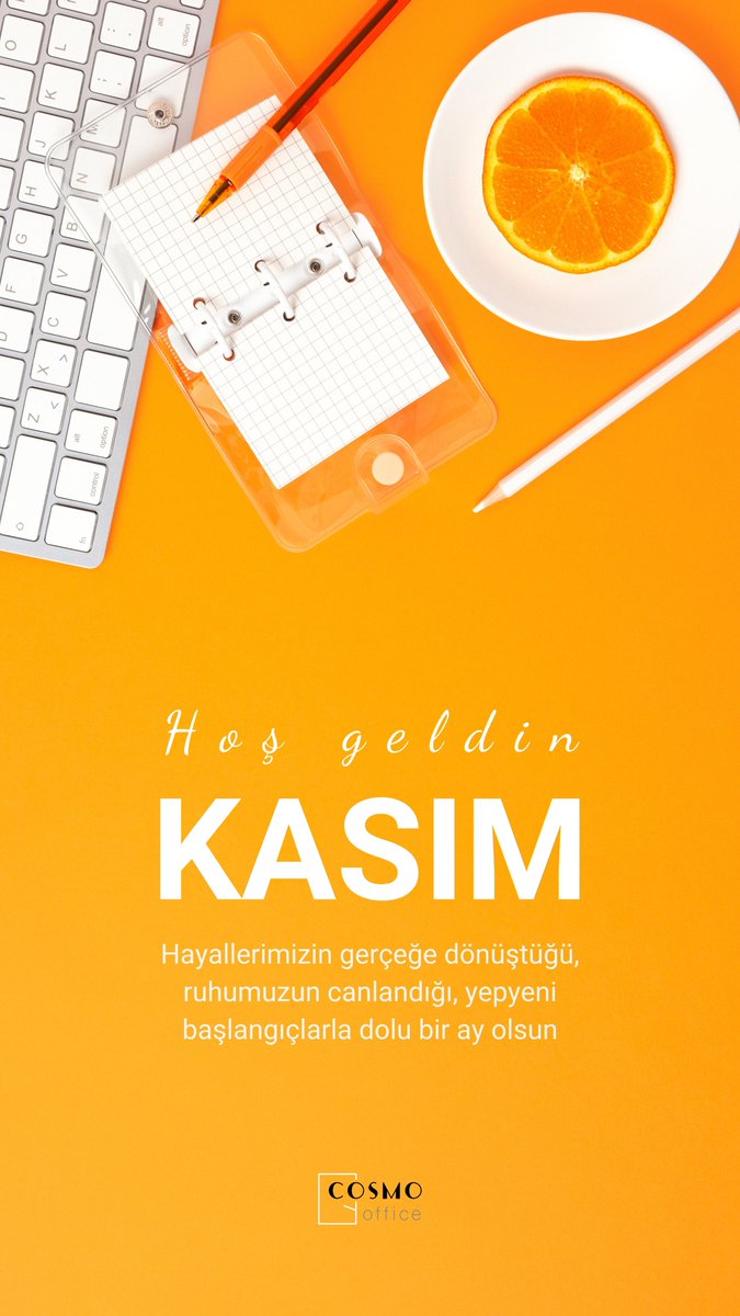Hoş Geldin Kasım 🧑🏼‍🚀 Hayallerimizin gerçeğe dönüştüğü, ruhumuzun canlandığı, yepyeni başlangıçlarla dolu bir ay olsun. ✨ Bu ayın her anı, umut ve mutlulukla dolsun.

.
#CosmoOffice #Bodrum #Cuma #Kasım #BodrumOfis