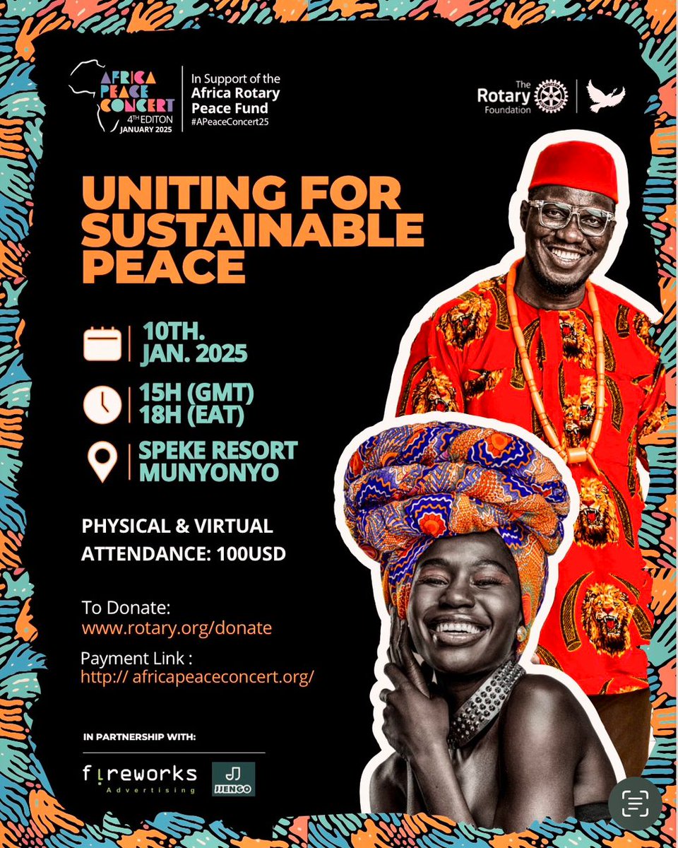 BobNsibirwa's tweet photo. A Happy New Month Peace Builder. 

Welcome to the Month of November, the Rotary Foundation Month *OUR ASK* give to peacebuilding *OUR WHY* support peacebuilding efforts for Rotary. 

Register and be a part of this global movement for peace. 

https://t.co/CG1rHukoZ8 https://t.co/VjLLiX8wuq