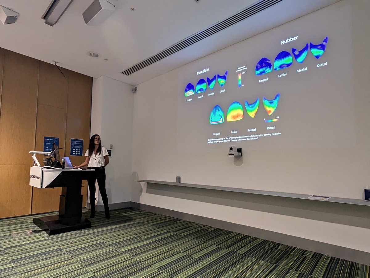 Palaeodiet Research (@palaeo_diet) on Twitter photo Very proud of our PhD student María Hernaiz-García who presented her final results of her study on the biomechanics of Neanderthal anterior teeth <a href="/MonashBDI/">Monash Biomedicine Discovery Institute</a> Very proud of our PhD student María Hernaiz-García who presented her final results of her study on the biomechanics of Neanderthal anterior teeth <a href="/MonashBDI/">Monash Biomedicine Discovery Institute</a>