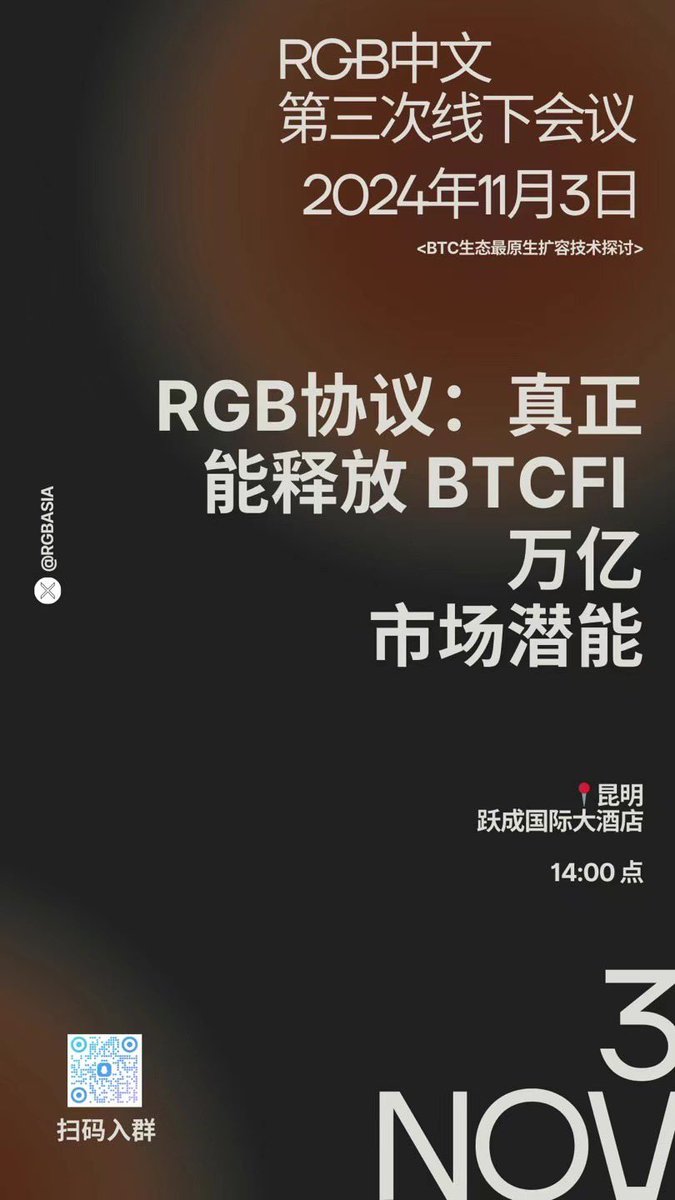 RGB asia 昆明之行！ 

倒数两天！ 

悦成大酒店 14点