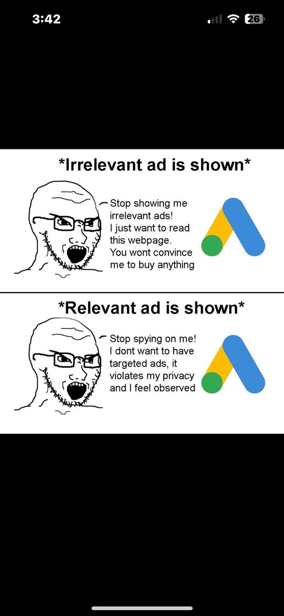 Ads: can’t live with them, can’t live without them knowing what you googled last summer