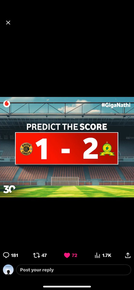 ParamaguruRsa's tweet photo. @Vodacom @KaizerChiefs @Vodacom #GigaNathi https://t.co/GFJtEPFjhC