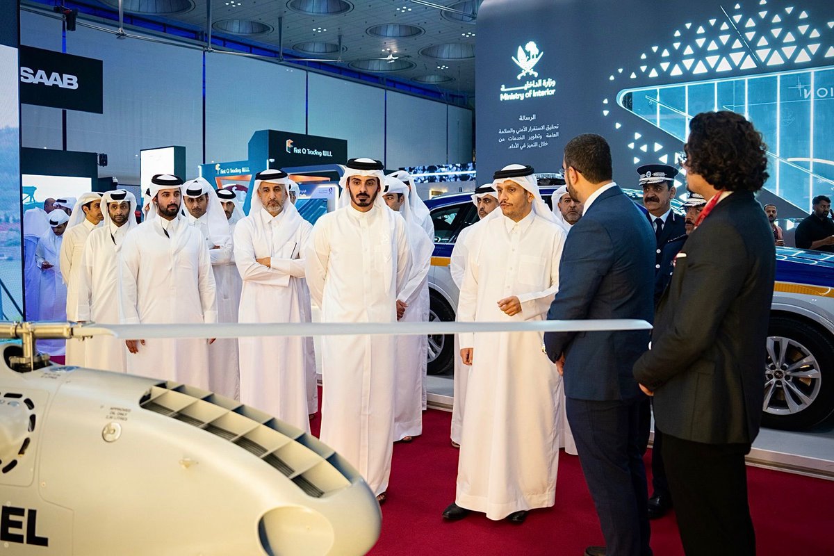 GulfTimes_QATAR's tweet image. #PrimeMinister and Minister of Foreign Affairs visits #Milipol Qatar 2024 

gulf-times.com/article/693665…