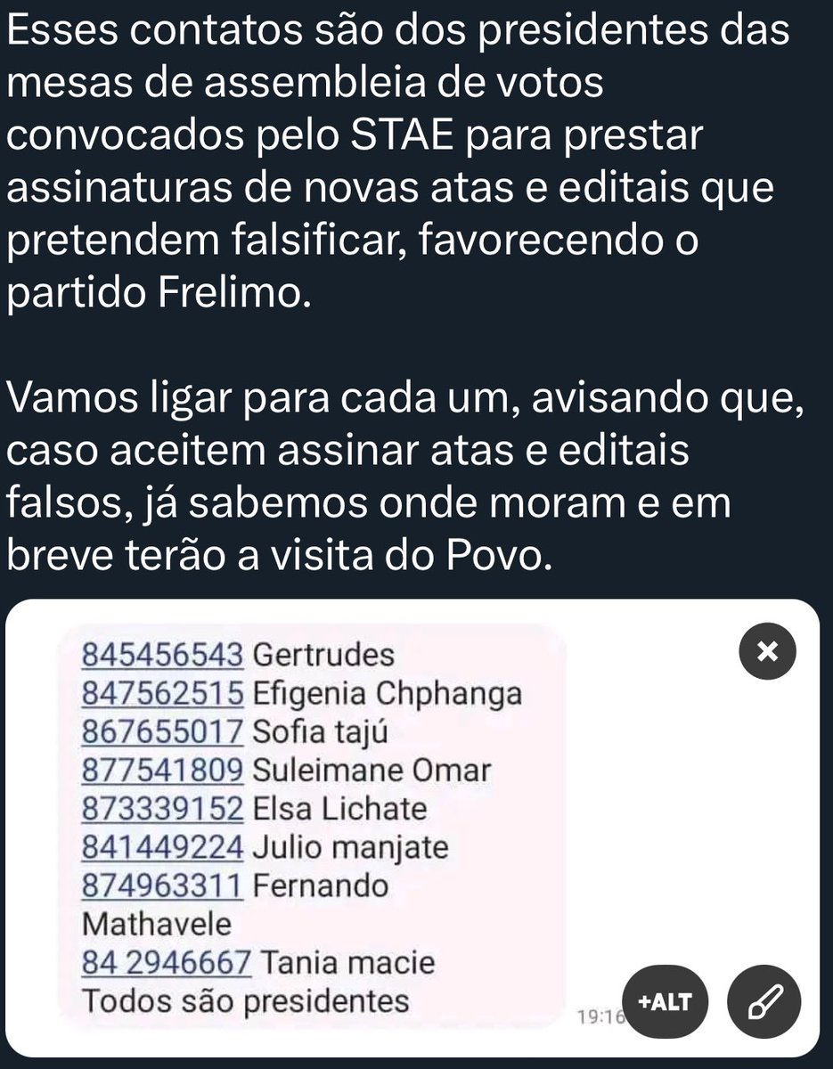 FilhodeDick's tweet photo. Vamos organizar o país ✊🏾

Não diga nada, apenas retweet. https://t.co/LF2X5G2cSB