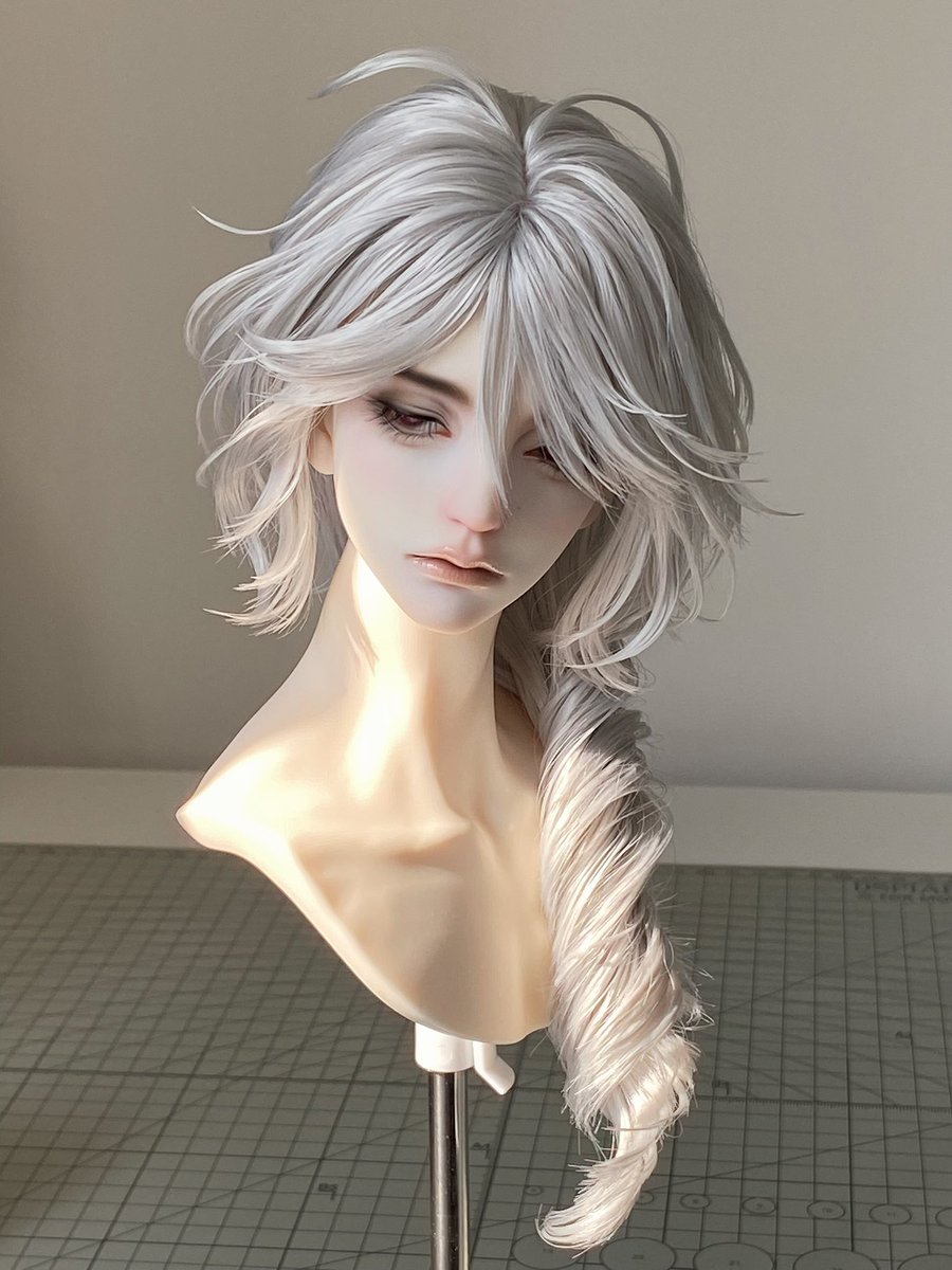 Solitude_oud's tweet photo. Wig styling 🐑

#bjd #illusion_garden https://t.co/AUNBycvJhc