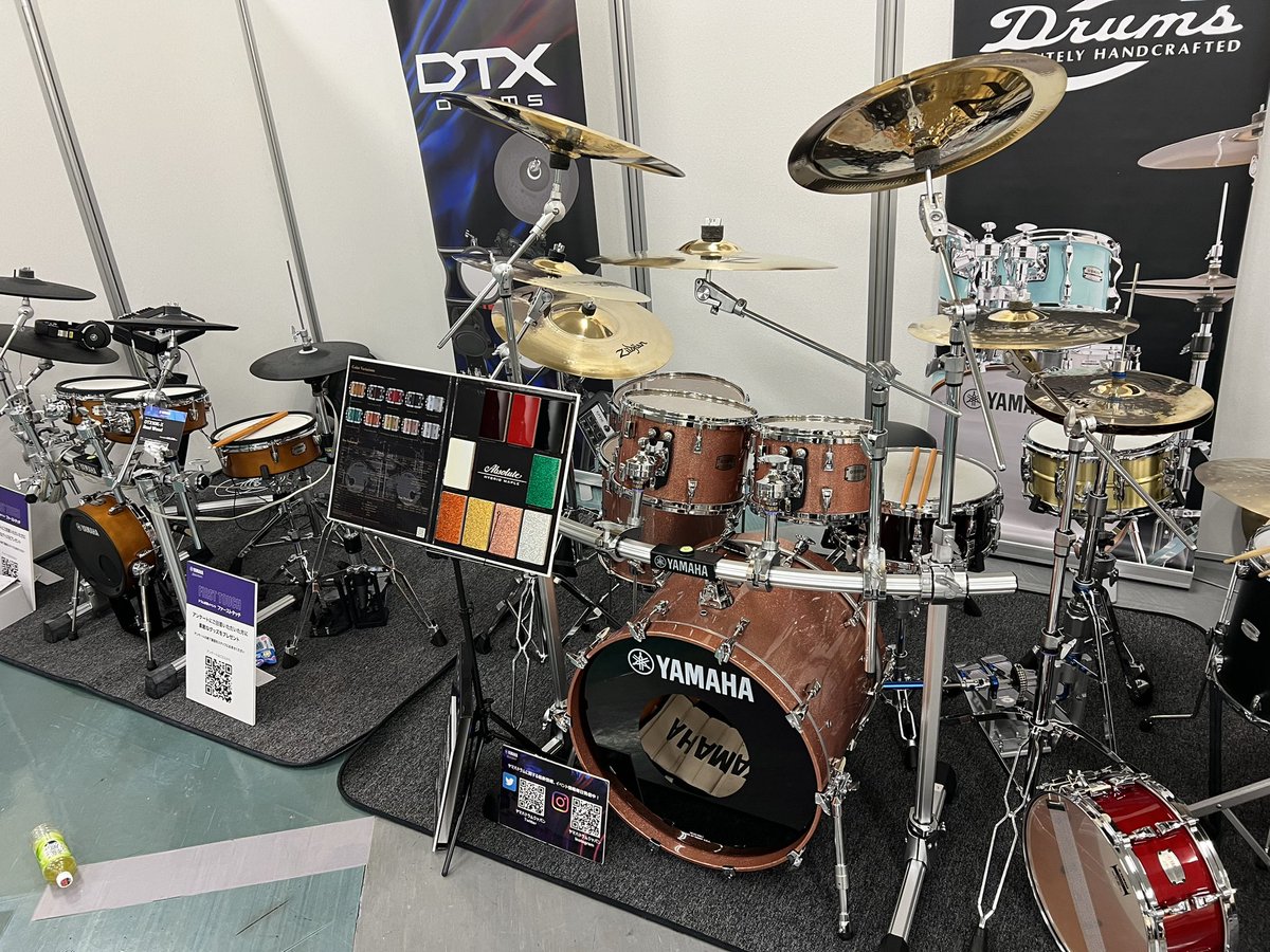 YAMAHA 太鼓 Vintage Yamaha 80's Japan 5000 drum set w hardware POWER