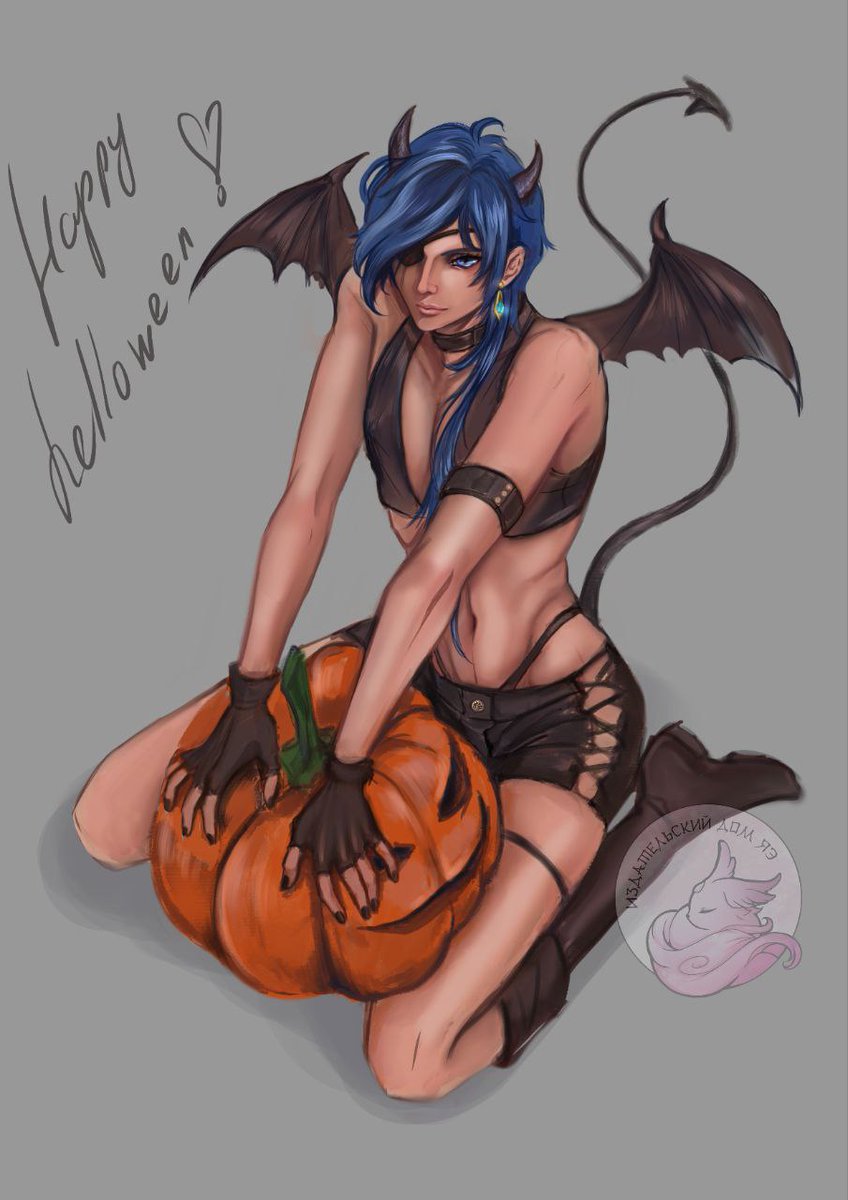 YaeHouse's tweet photo. Happy past Halloween!

#Kaeya #Nuri #Art #Genshinimpact https://t.co/FJgMjdczbJ