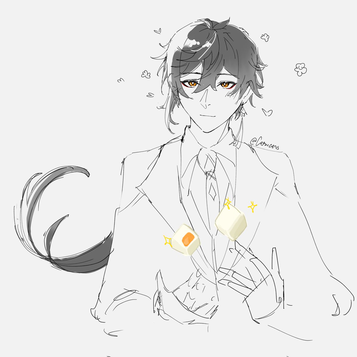CeruCerus's tweet photo. Listen they r his children and he loves them so much ok

#zhongli #GenshinImpact #genshinfanart https://t.co/2SJVEA1zOP