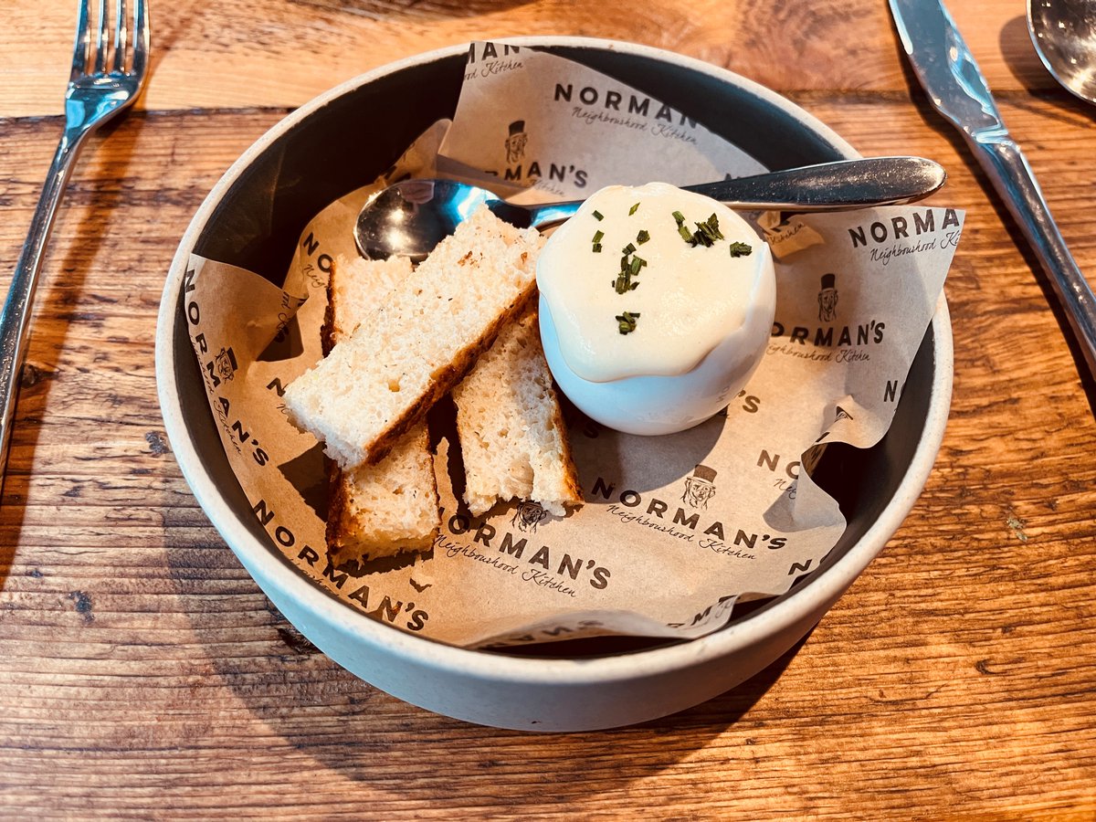 MichelinGuideUK's tweet photo. Fun with flavour - eggy bread at Norman’s Neighbourhood Kitchen in Kirkburton #WestYorkshire 

New: https://t.co/ZWoNioO61x https://t.co/uA7fgwJCOR