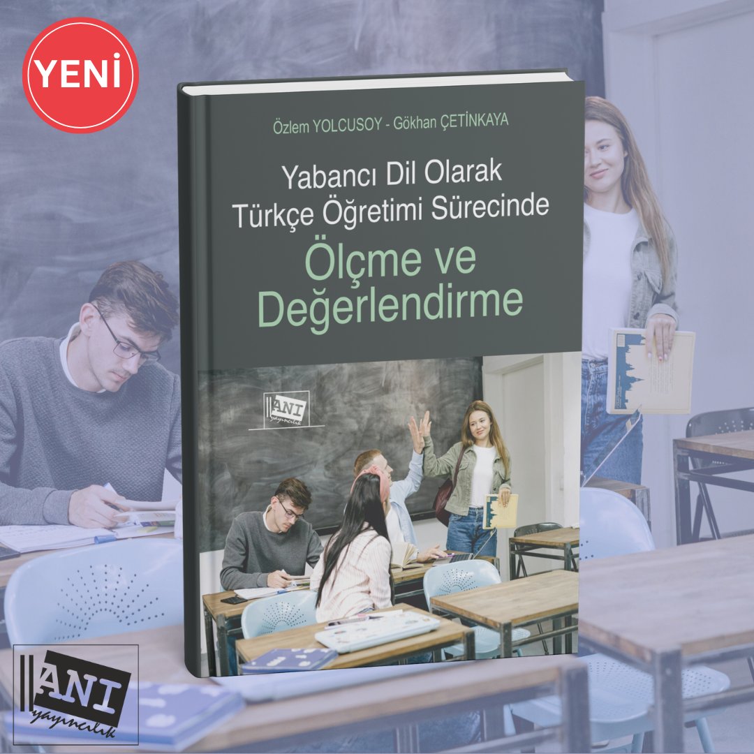 📚 "Yabancı Dil Olarak Türkçe Öğretimi Sürecinde Ölçme ve Değerlendirme" 1. Baskı Yayında!

Bu kitap, yabancı dil olarak Türkçe öğretiminde ölçme ve değerlendirme süreçlerine kapsamlı bir bakış sunuyor. 

#TürkçeÖğretimi #YabancıDil #ÖlçmeVeDeğerlendirme #AnıYayıncılık #YeniKitap
