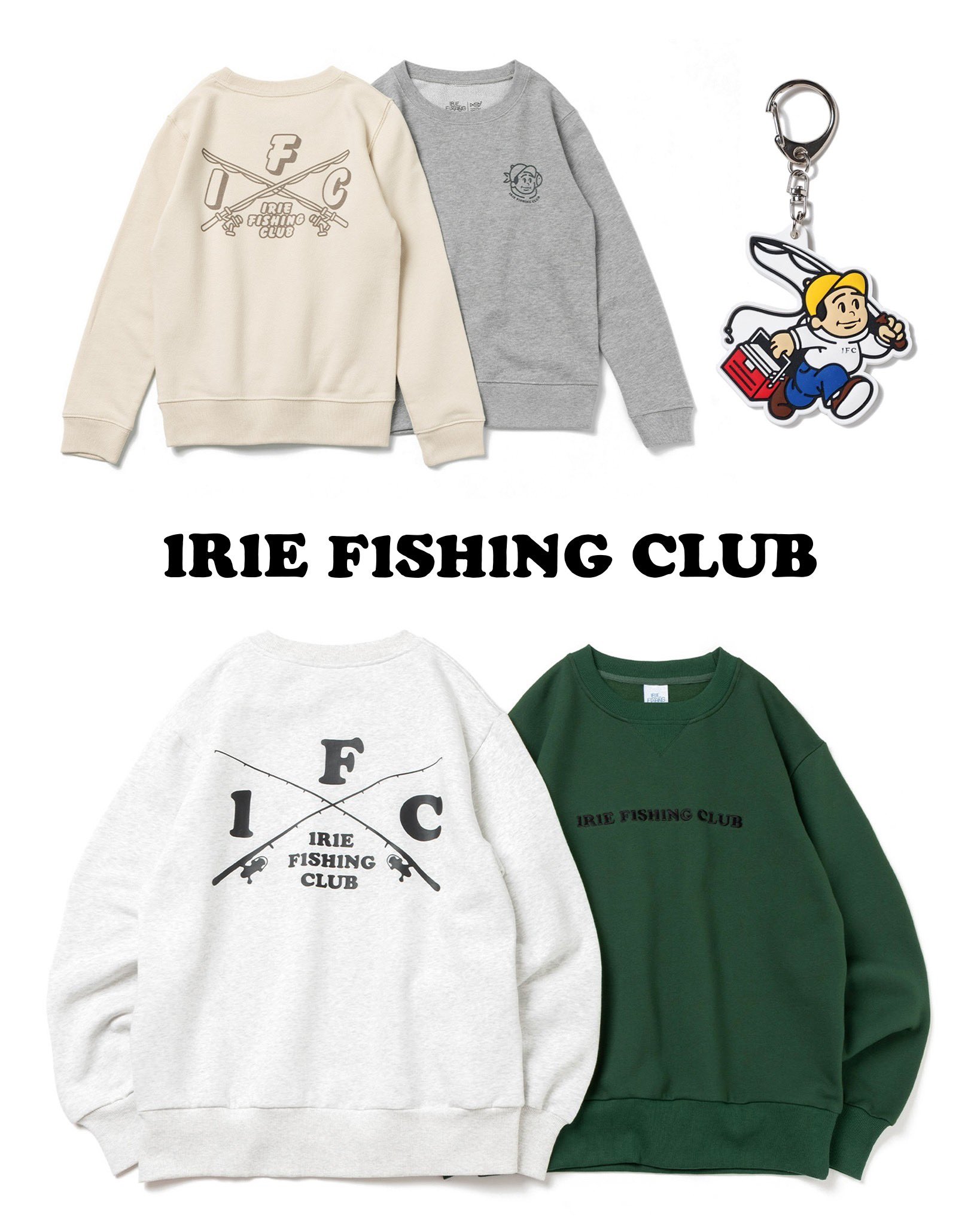 IRIE FISHING CLUB スウェット IRIE FISHING CLUB/スウェット/M