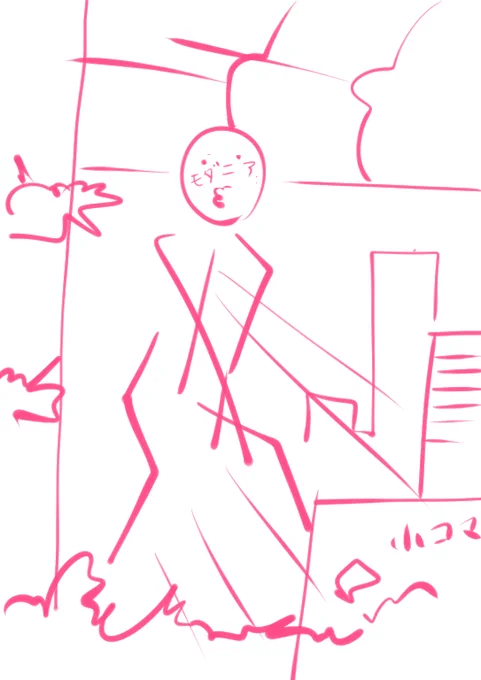 アイデアが浮かんでも実行に移すのが遅い私みたいな人間が描く、大ラフなんて…こんなんです。すぐ忘れるから描かないよりマシって奴😇 