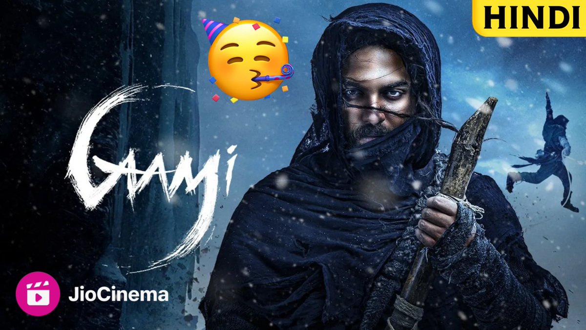 filmydoseonline's tweet photo. Gaami Hindi Dubbed Version Release Date 🥳 https://t.co/S8xMFlNgbz

#Gaami #HindiDubbed #FilmyDose https://t.co/UYIcJexFGL