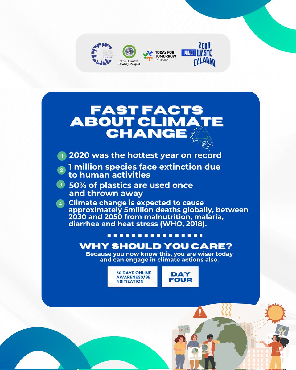 Day 4♻💚💙

#zerowastecalabar 
#climaterealityproject 
#climatechange 
#calabarglobalshapers 
#climateaction