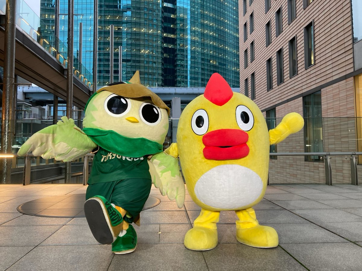 日本テレビさんのnews every.のお天気コーナーに出えんしてきたルン💚
そらジローくんといっしょにあしたのベレーザの試合のお知らせとそらジローくんとのグッズをしょうかいしたんだルン！
みんな見てくれたルン？
あしたは西が丘でみんなと会えルンのを楽しみにしてルンだ💚

#リヴェルン
#beleza