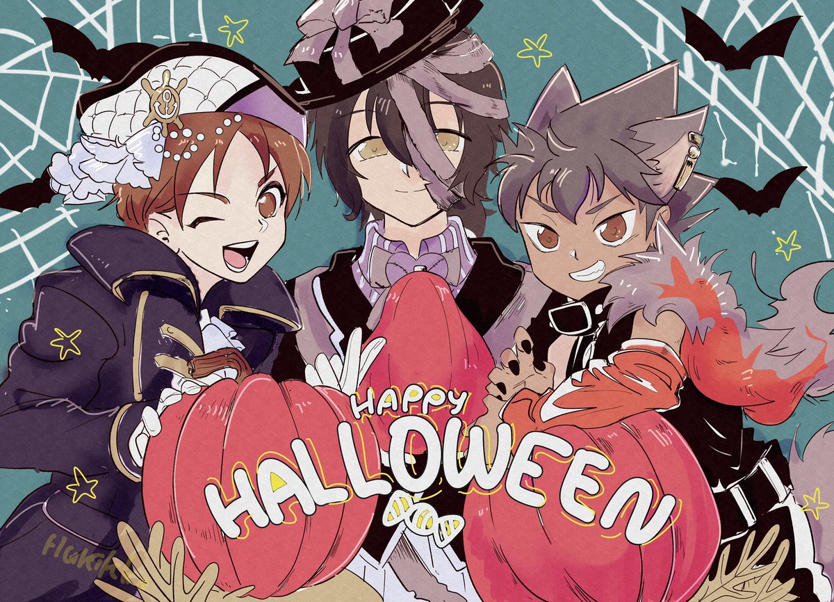 Hukikko's tweet photo. オバレハロウィン https://t.co/5ofSj71Dnm