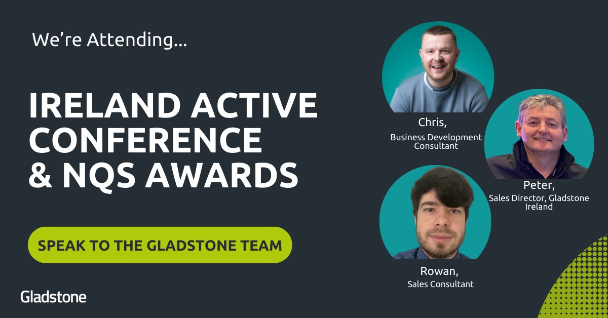 gladstonemrm's tweet image. We are attending the 2024 Ireland Active Conference and NQS Awards today at the Killashee Hotel, Naas, Co. Kildare.

Come and say hello to Peter, Rowan or Chris, we look forward to seeing you there! 👋

#IrelandActive #NQSAwards2024 #GladstoneSoftware