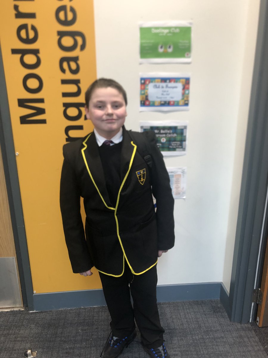 Congratulations and ¡felicidades! to Jai, this week's winner of the Duolingo leaderboard! He also won the Halloween Blooket! What a language legend!