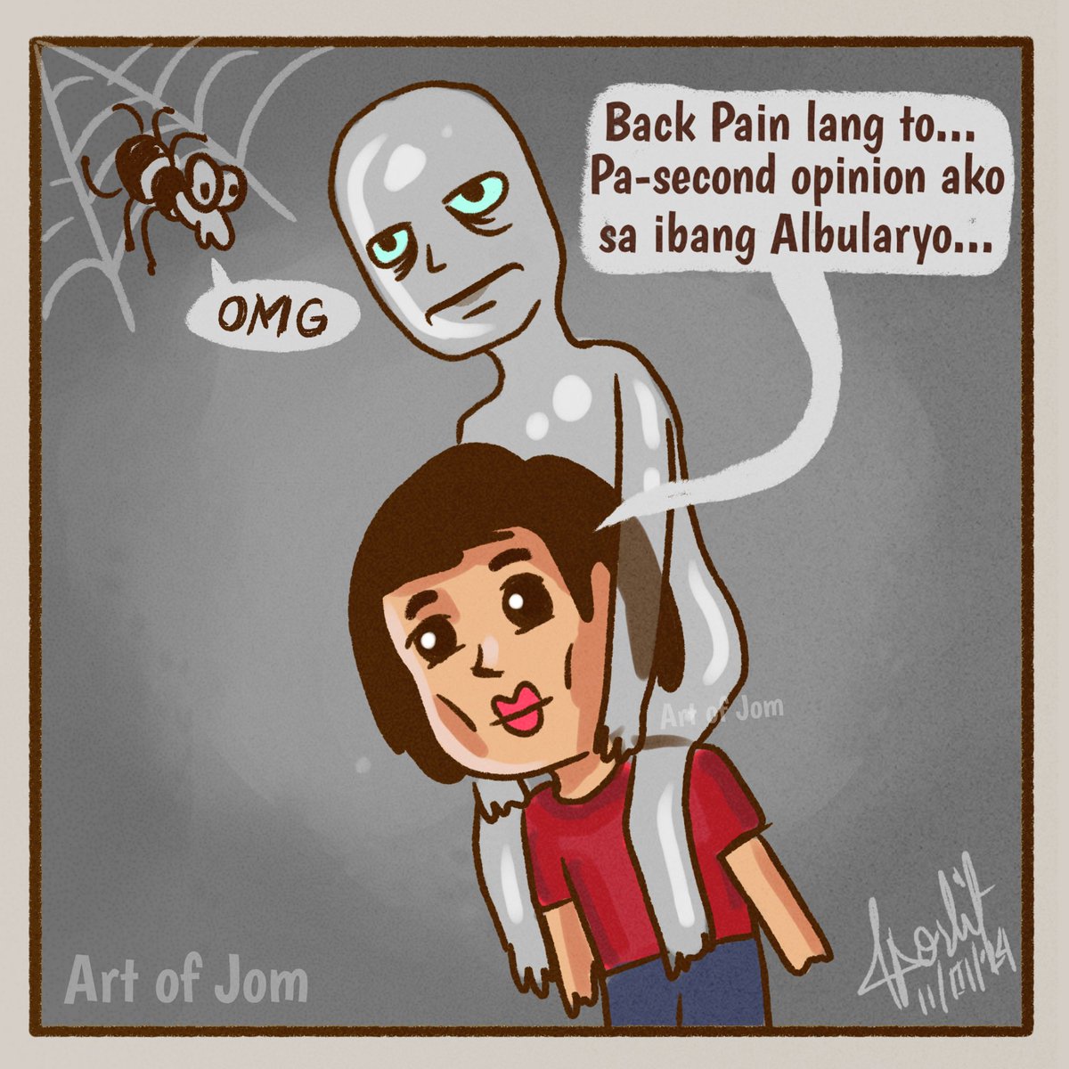 artofJom's tweet image. PART III: Lucy De'LuLu Second Opinion, baka kasi talagang Crush sya ng Mahalima. 🤣

#deluluisthesolulu #sb19comics #MAHALIMA #haloween2024