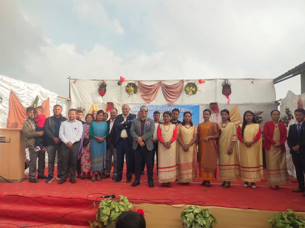 nppmeghalaya's tweet photo. Our MLA of Mawkynrew Shri. Banteidor Lyngdoh attended the School Annual Day celebration of Thynroit Govt. LP School as a Chief Guest yesterday in Mawkynrew.
Shri. Banteidor Lyngdoh had a wonderful time as he interacted with the little children during the program.
#Mawkynrew https://t.co/mrriRF2SZW