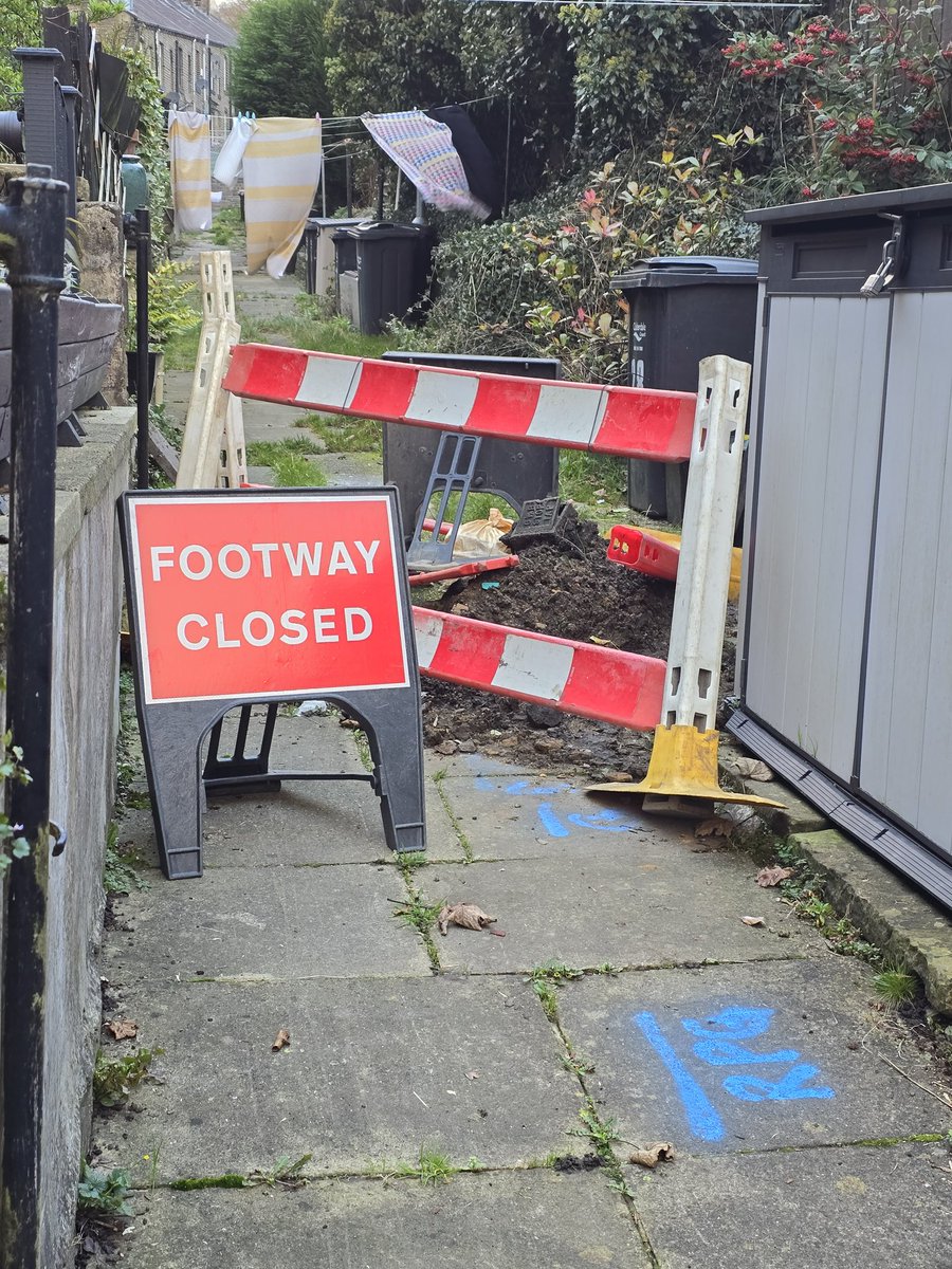 Phillippa Hake Fly Fishing & Tying (@phillippa_hake) on Twitter photo Good job <a href="/YorkshireWater/">Yorkshire Water 💧</a> !! came and dug a hole over 3 weeks ago and left it! No one can get their wheels bins up to empty... Good job <a href="/YorkshireWater/">Yorkshire Water 💧</a> !! came and dug a hole over 3 weeks ago and left it! No one can get their wheels bins up to empty...