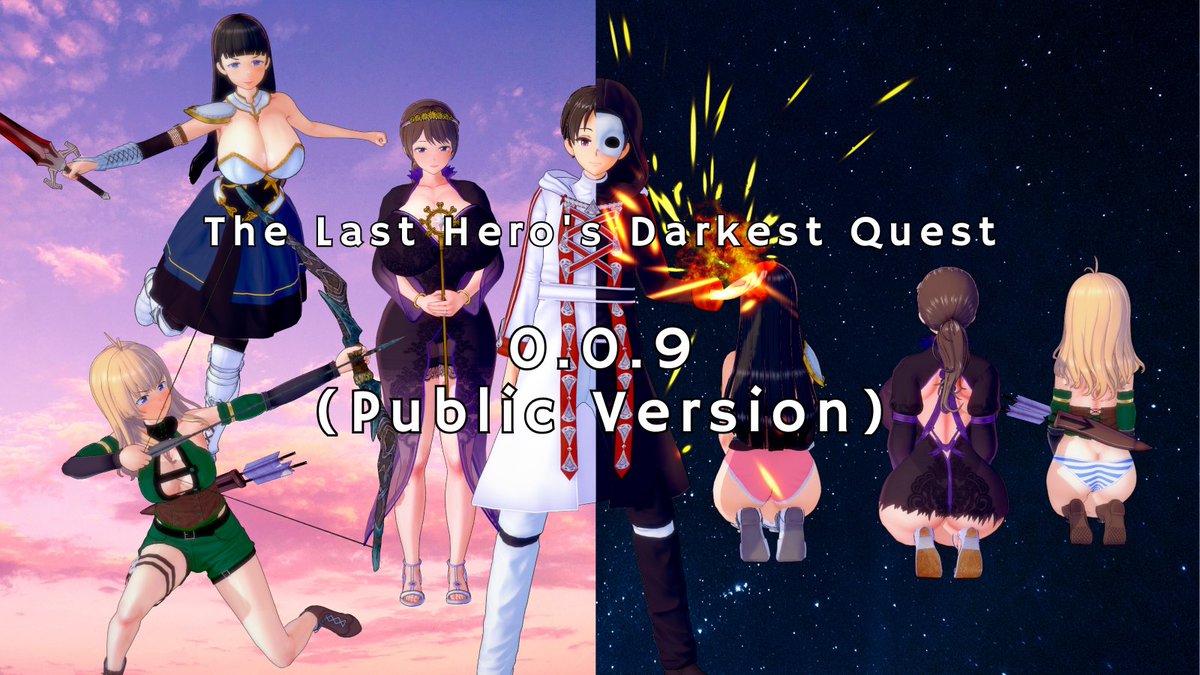 ISecretDream's tweet photo. The Last Hero's Darkest Quest (NSFW 18+) 
The game version 0.0.9 + Halloween 2024 
released Now. (Public Version)    

Download
https://t.co/U9omJQmLQU https://t.co/QaIi1t01gs