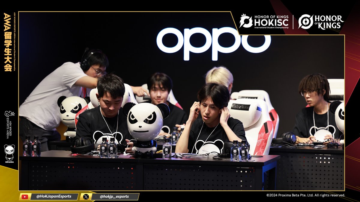 hokjp_esports's tweet photo. 【#AWA留学生大会】
現場選手写真アーカイブ↓
・AresJan
・Venom
・AresFeb
・DREAM
#AWA留学生大会 #AWArena
#HIPANDA #ハイパンダ
#HOK #HonorofKings #オナーオブキングス #eスポーツ