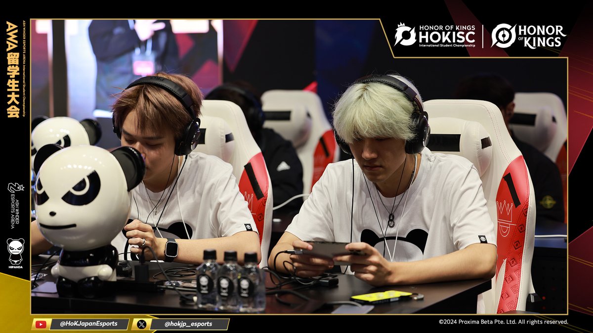 hokjp_esports's tweet photo. 【#AWA留学生大会】
現場選手写真アーカイブ↓
・AresJan
・Venom
・AresFeb
・DREAM
#AWA留学生大会 #AWArena
#HIPANDA #ハイパンダ
#HOK #HonorofKings #オナーオブキングス #eスポーツ